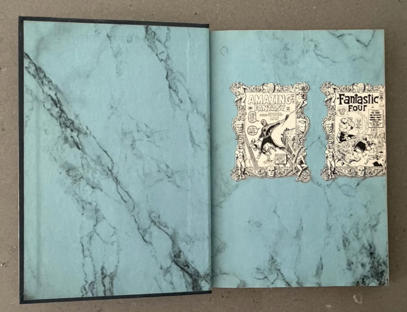 Stan Lee — STAN LEE MARVEL COMICS SIGNED AUTOGRAPH 1988 MARVEL MASTERWORKS HARDCOVER BOOK, image 3