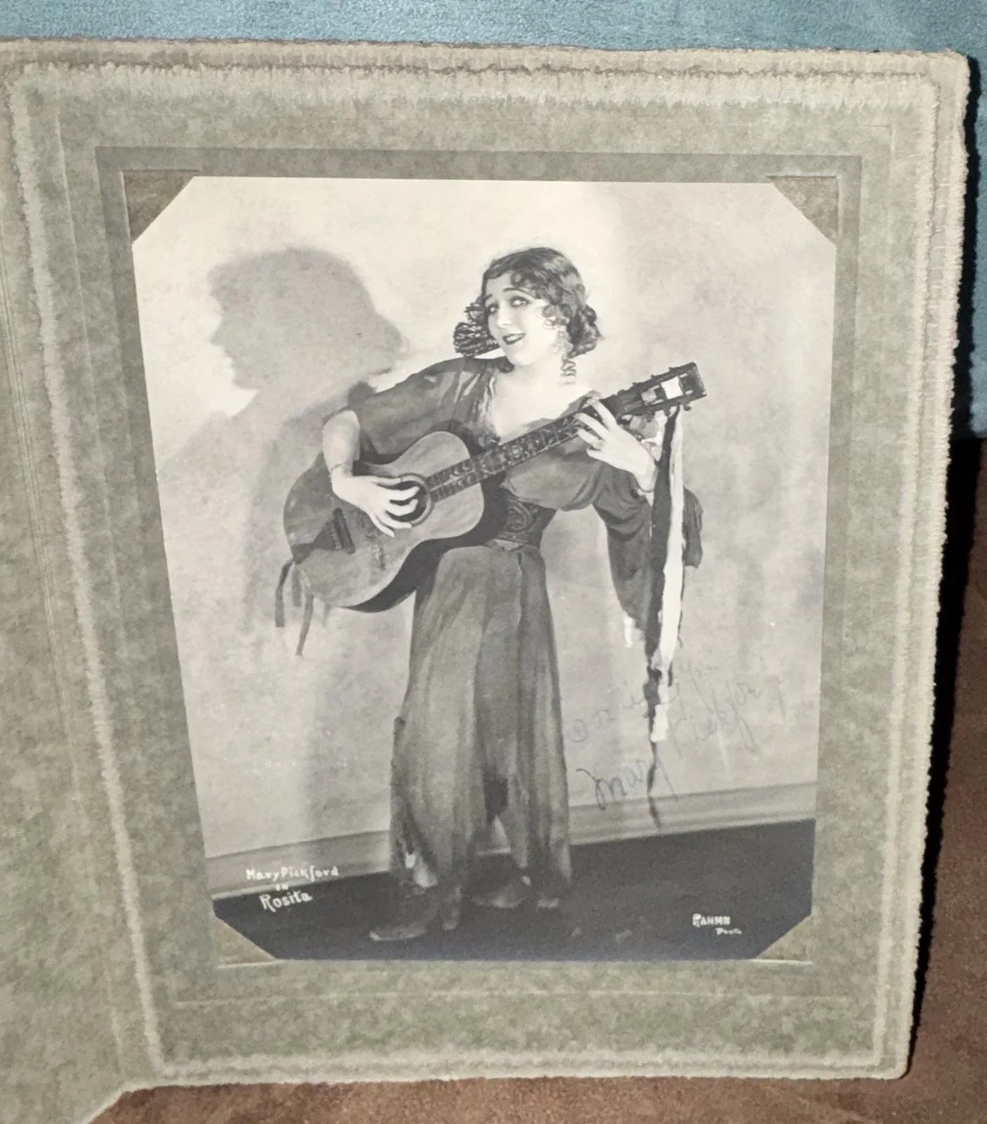 Mary Pickford — VINTAGE Mary Pickford Silent Film Legend Autographed 6x8 Photo Signed By Rahmn