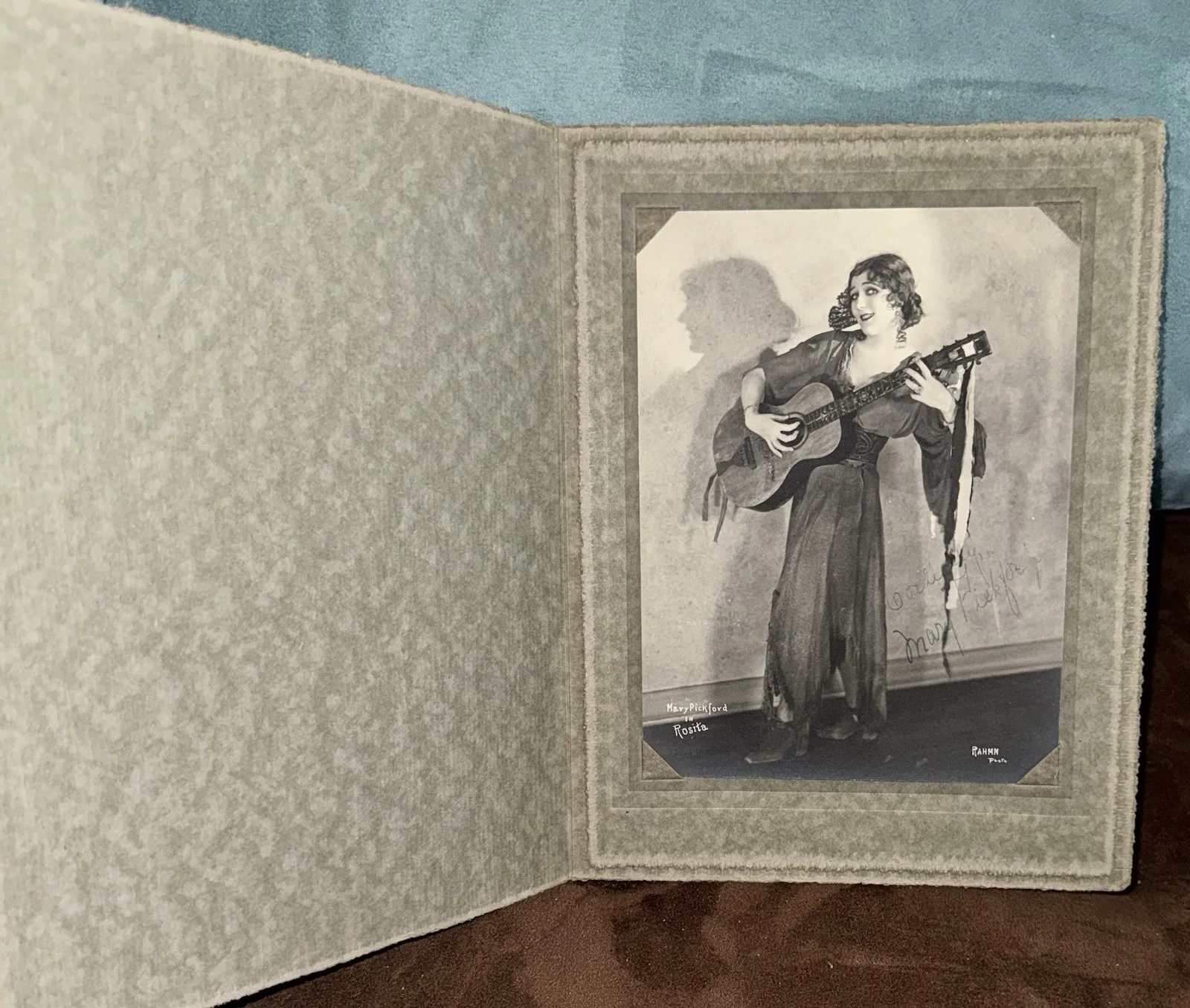 Mary Pickford — VINTAGE Mary Pickford Silent Film Legend Autographed 6x8 Photo Signed By Rahmn, image 2