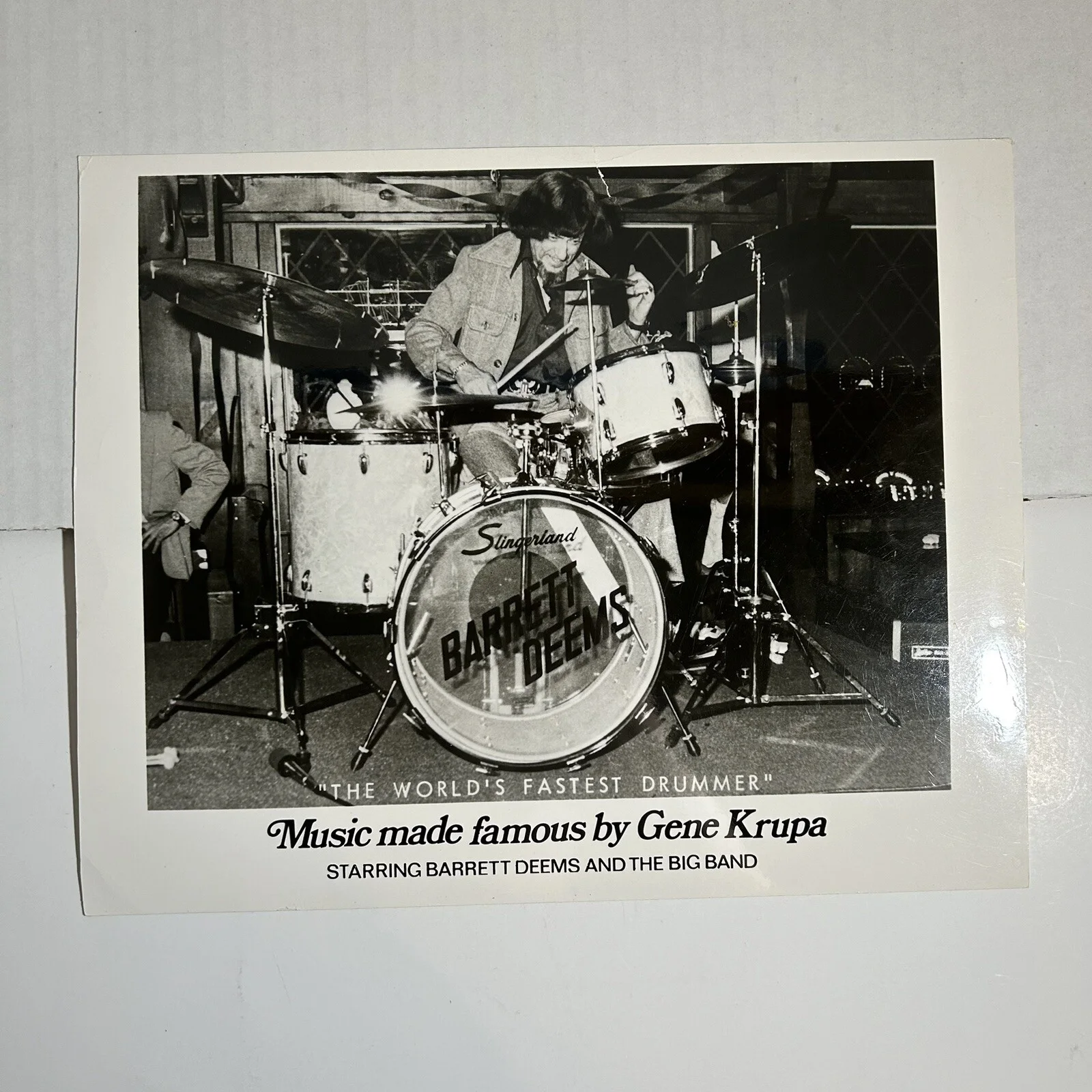 Collection of Vintage 1930s-1980s Drummer Photos: Barrett Deems, Buddy Rich...., изображение 5