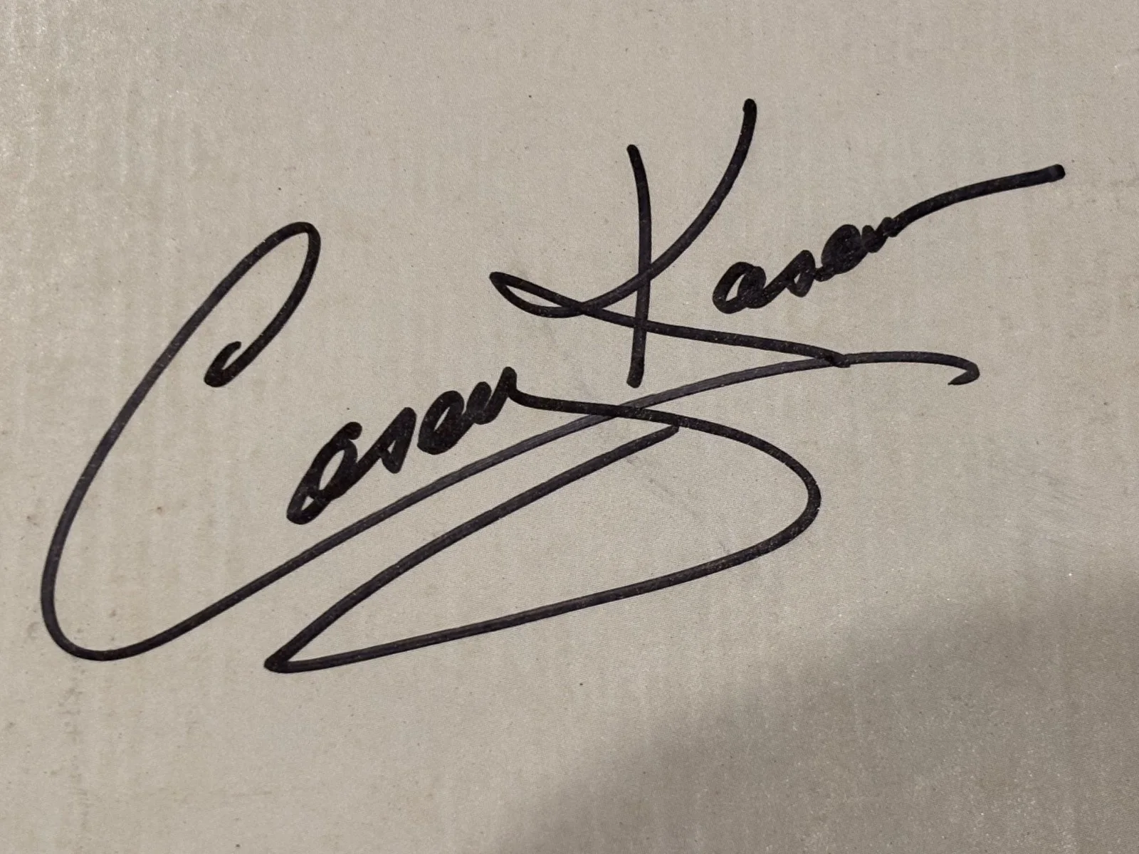 Casey Kasem – Signed, Casey's Top 40 Show January 21, 1995. 3 CDs of the show., изображение 2