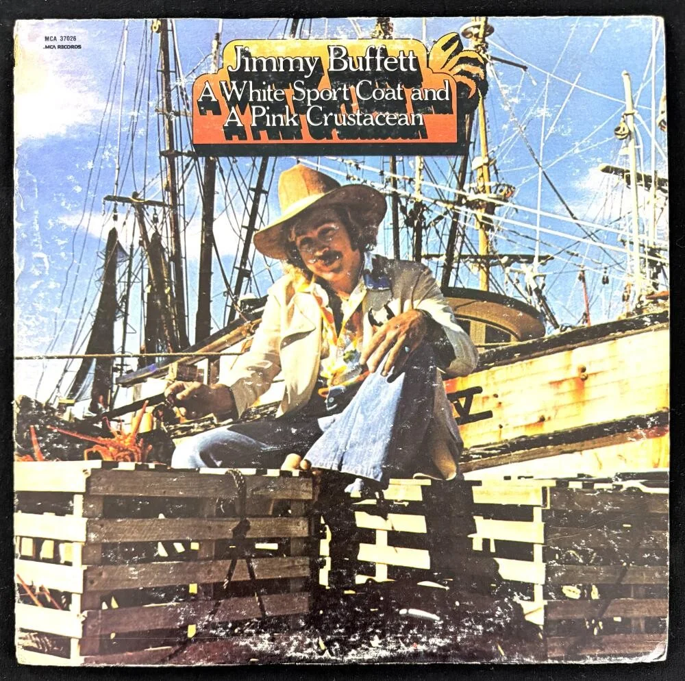 Jimmy Buffett — Jimmy Buffett Signed Autograph Album Vinyl Record - Parrothead Icon w/ JSA COA, изображение 2