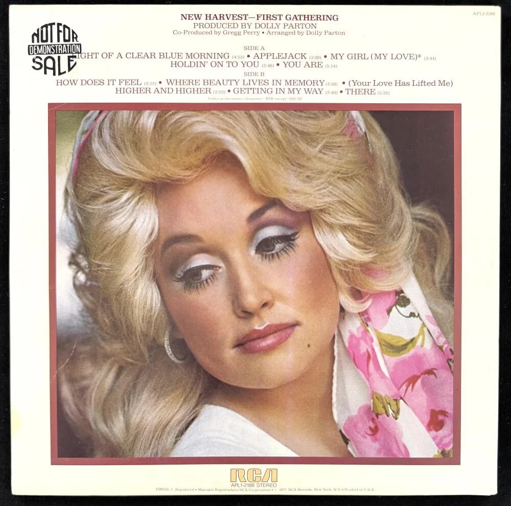 Dolly Parton — Dolly Parton Signed Autograph New Harvest First Gathering Album Vinyl Record JSA, изображение 2