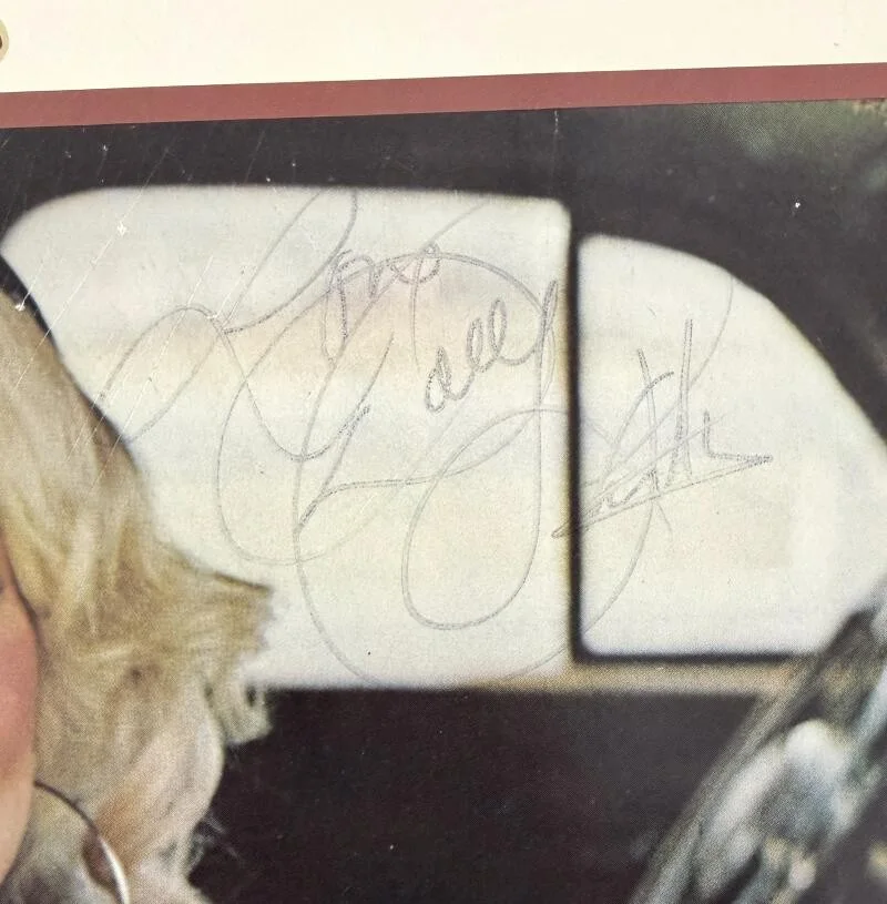Dolly Parton — Dolly Parton Signed Autograph New Harvest First Gathering Album Vinyl Record JSA, изображение 3