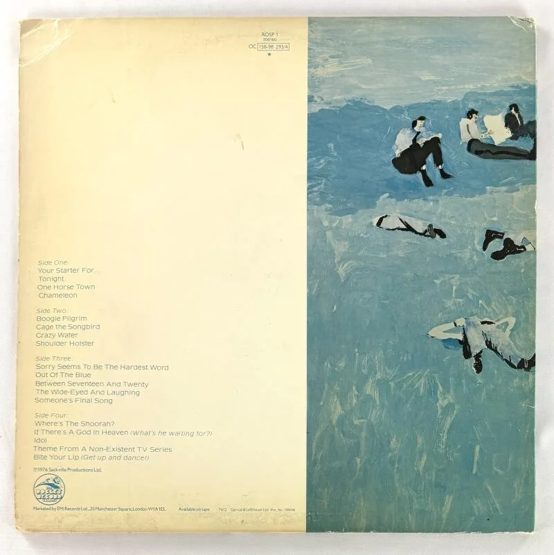 Elton John — Elton John Signed Autograph Blue Moves Album Record w/ Vintage Signature JSA COA, изображение 2