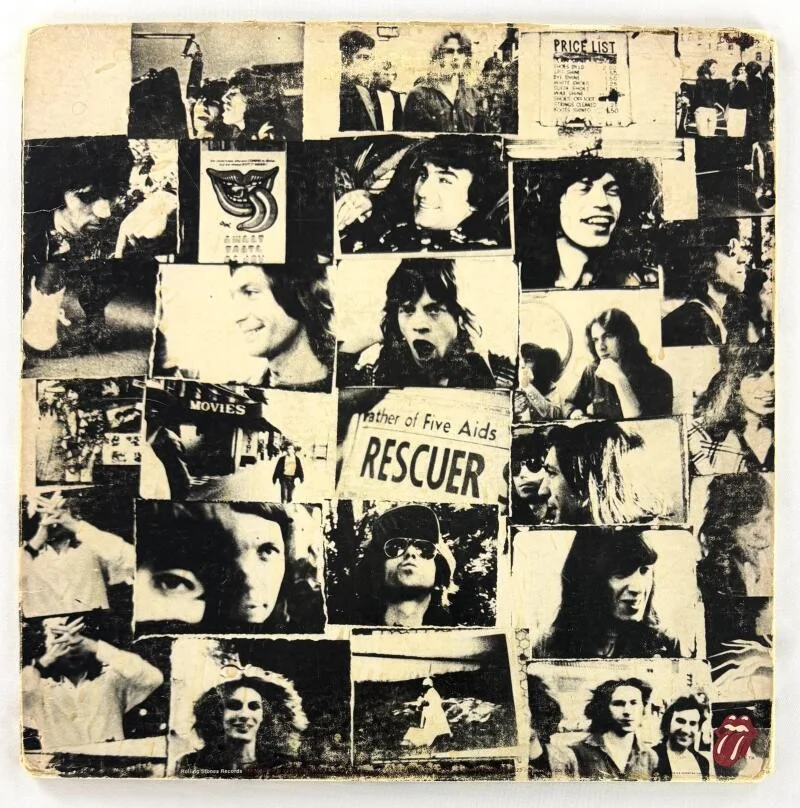Keith Richards — Keith Richards Signed Autograph Rolling Stones Exile on Main St Album Record JSA, image 2