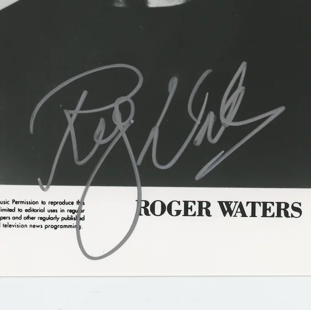 Roger Waters Pink Floyd Autographed Signed 8x10 Photo AMCo COA 28685, изображение 2