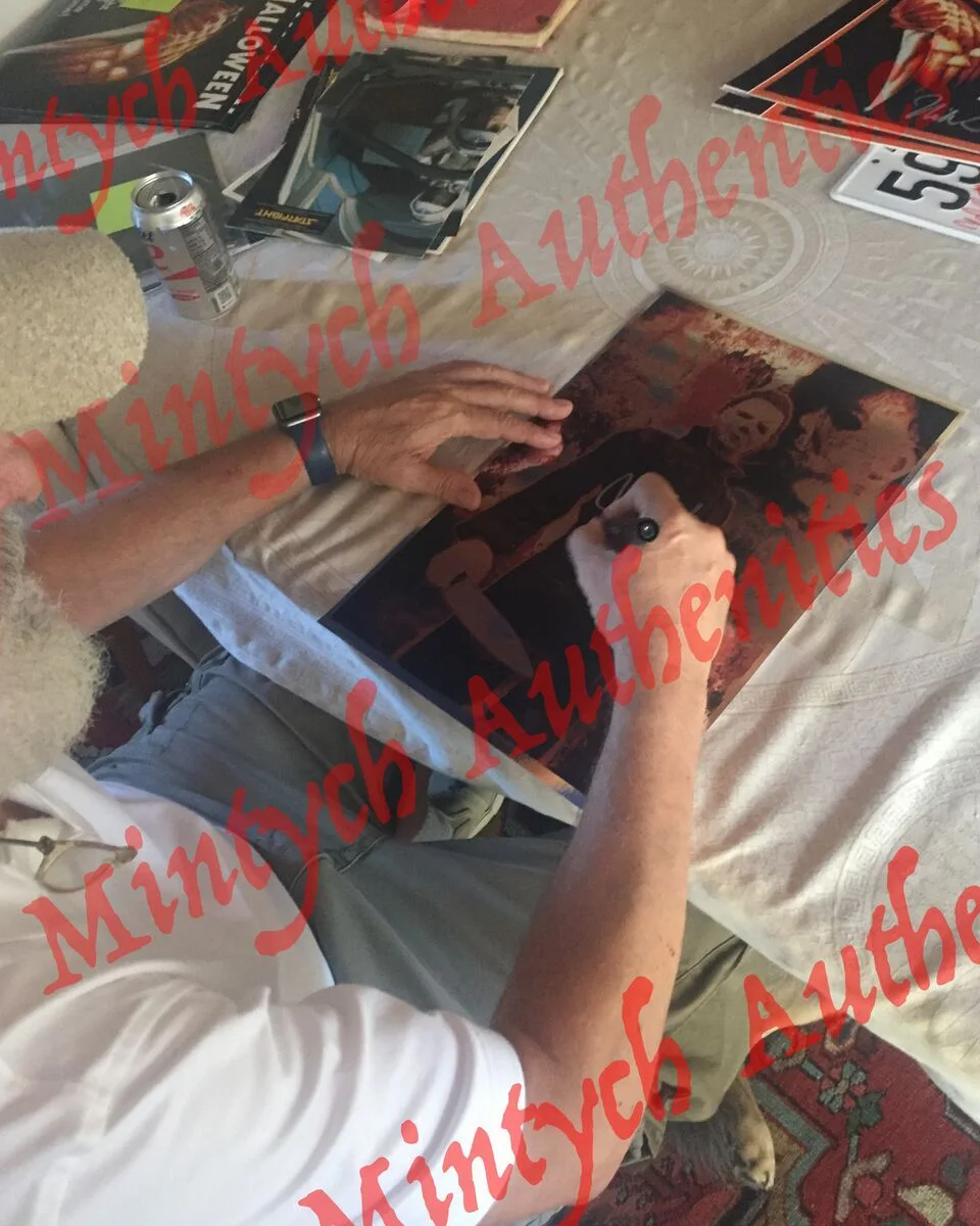 Nick Castle — Nick Castle autographed signed 11x17 photo Michael Myers Halloween JSA horror, изображение 5