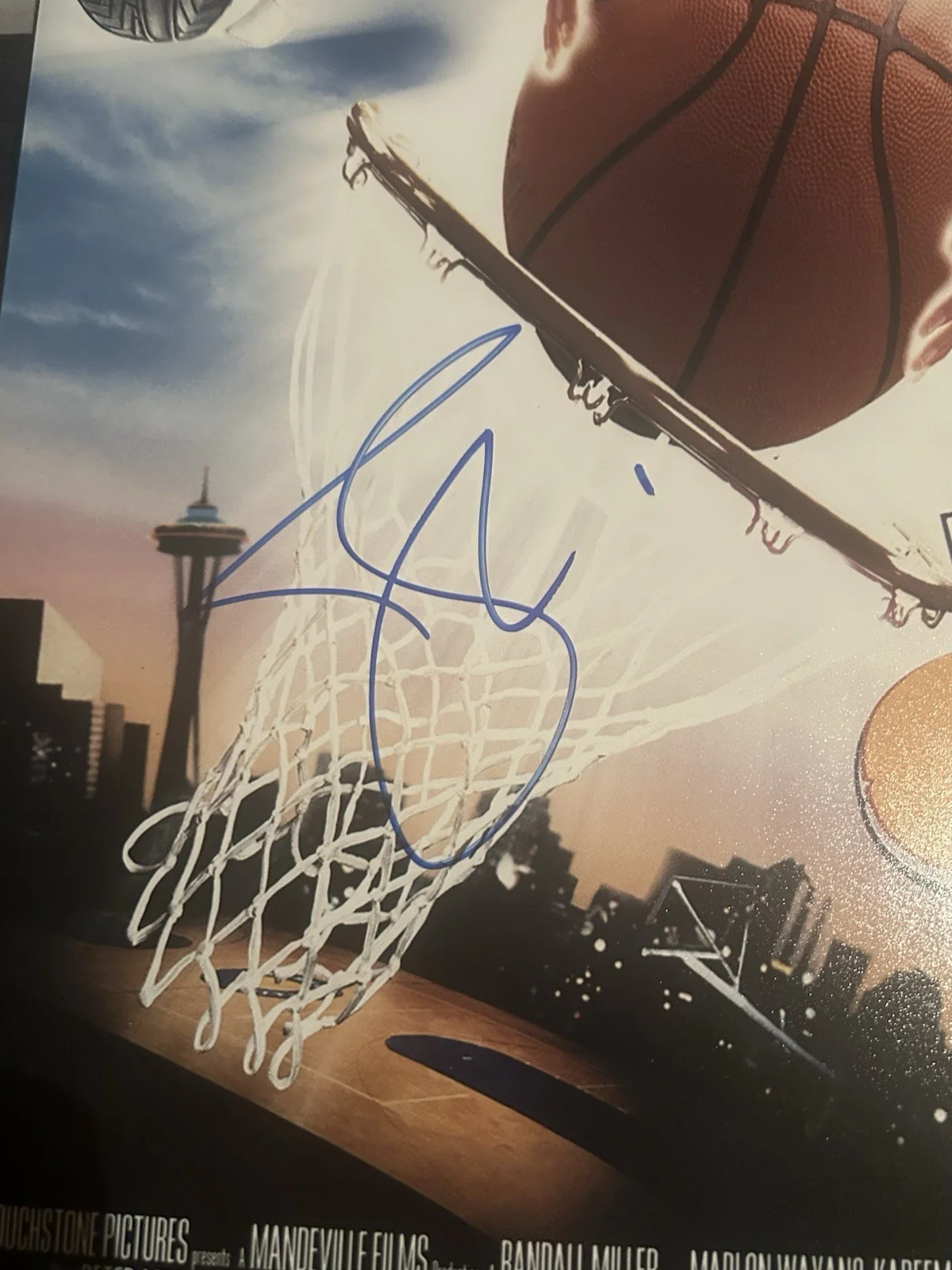 Marlon Wayans — Marlon Wayans Signed 12x18 Movie Poster The 6th Man JSA, изображение 3