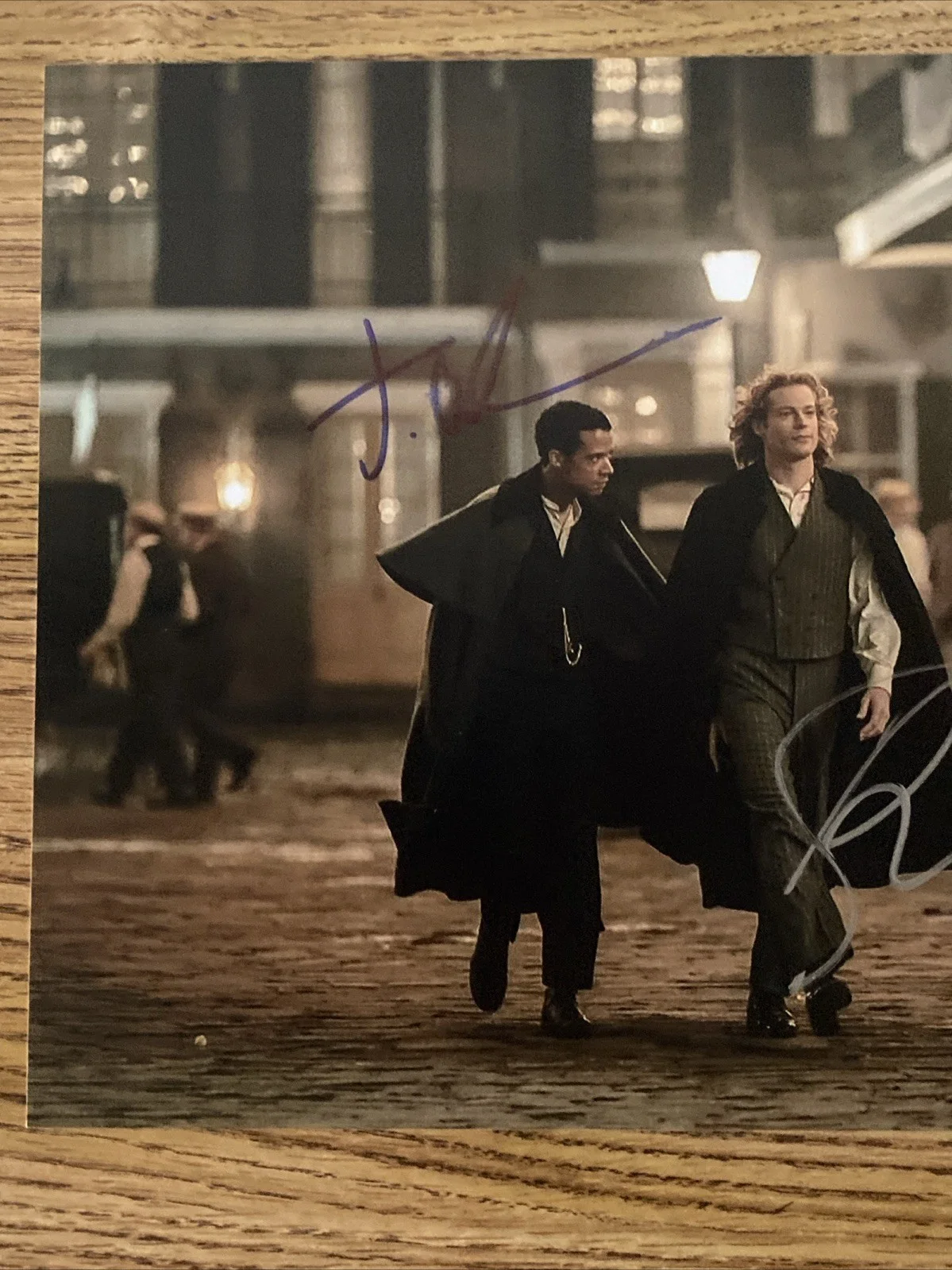 Sam Reid, Jacob Anderson — Sam Reid & Jacob Anderson Autographed 8x10 Photo Interview with the Vampire, image 2