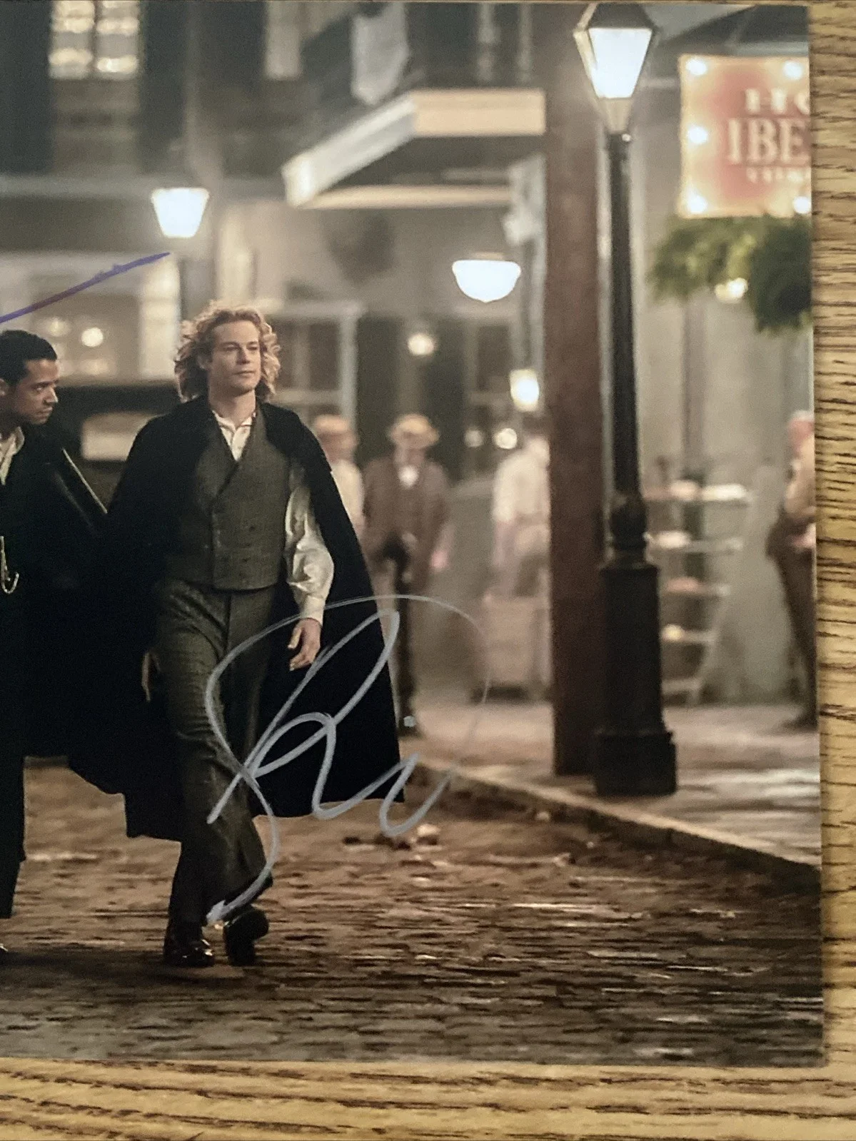 Sam Reid, Jacob Anderson — Sam Reid & Jacob Anderson Autographed 8x10 Photo Interview with the Vampire, image 3
