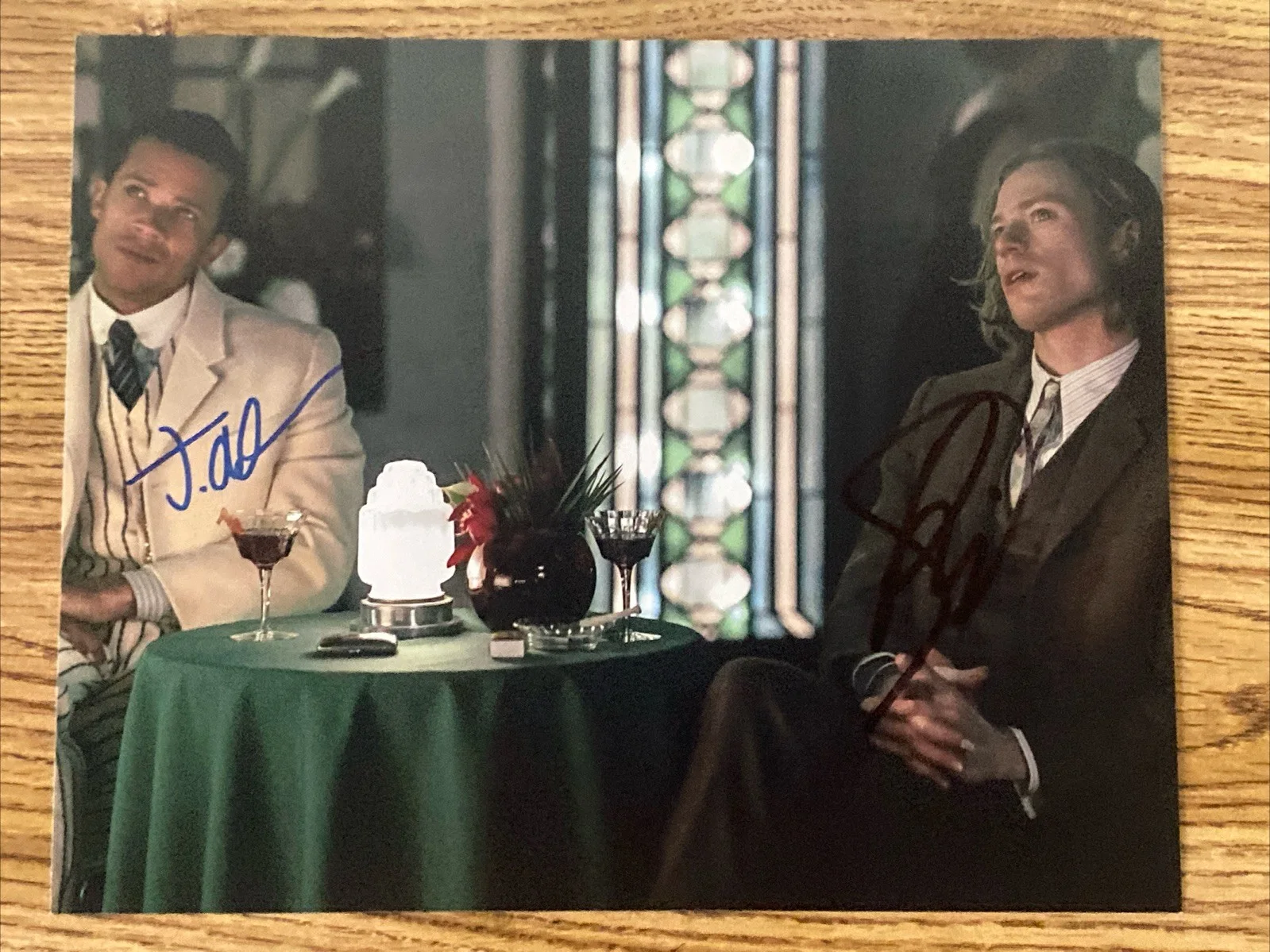 Sam Reid & Jacob Anderson — Sam Reid & Jacob Anderson Autographed 8x10 Photo Interview with the Vampire