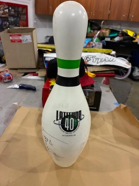 wiz khalifa autographed bowling pin, image 3