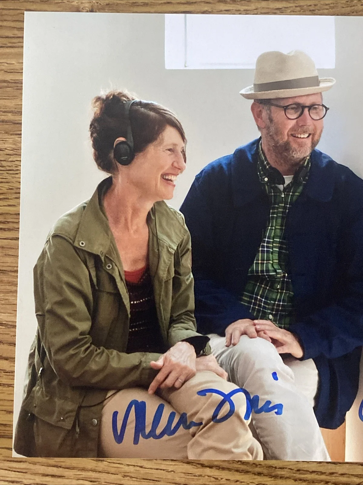 Jonathan Dayton, Valerie Faris — Valerie Faris & Jonathan Dayton Autographed 8x10 Photo Directors Ruby Sparks, изображение 2