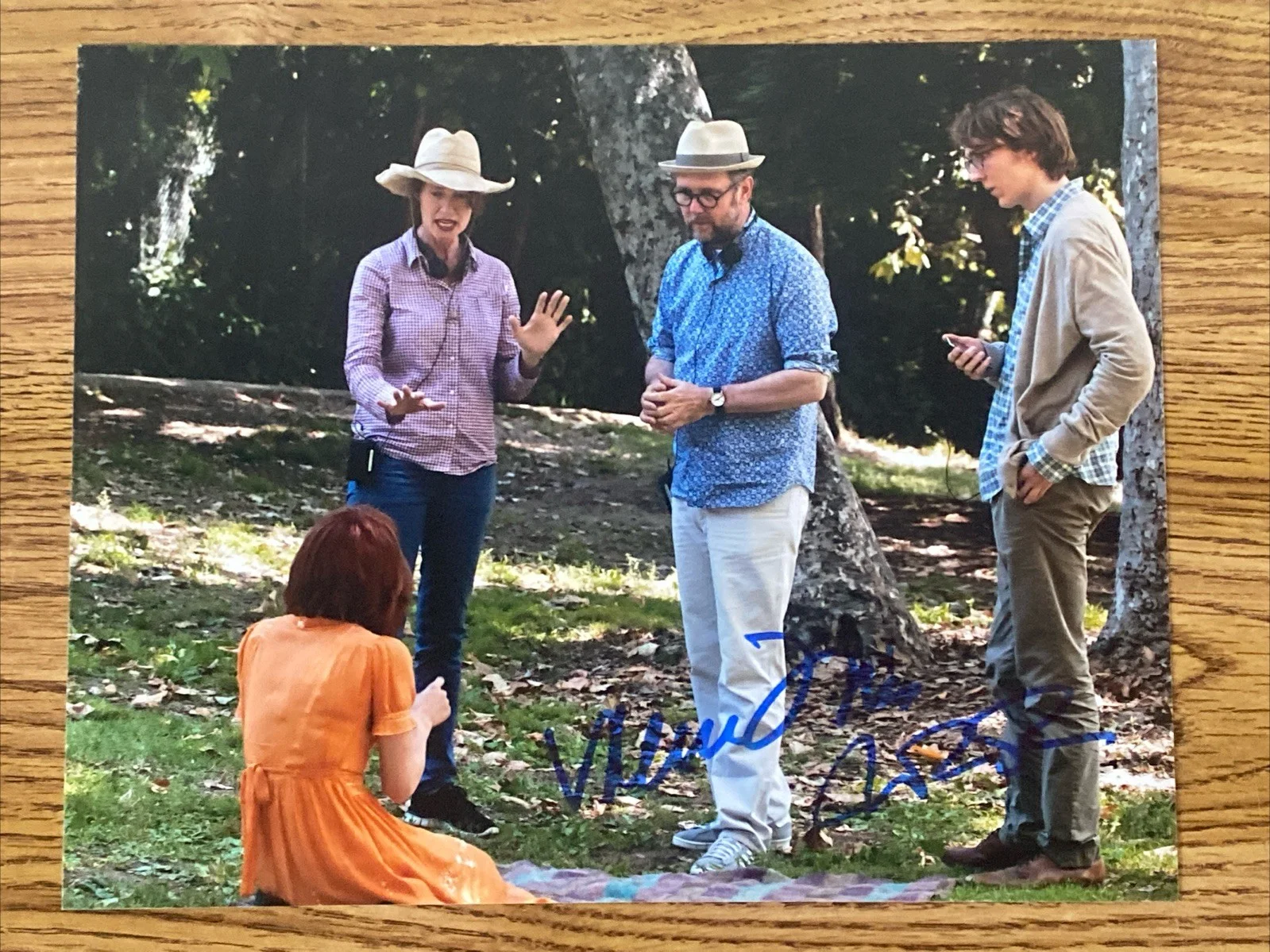Jonathan Dayton, Valerie Faris — Valerie Faris & Jonathan Dayton Autographed 8x10 Photo Directors Ruby Sparks