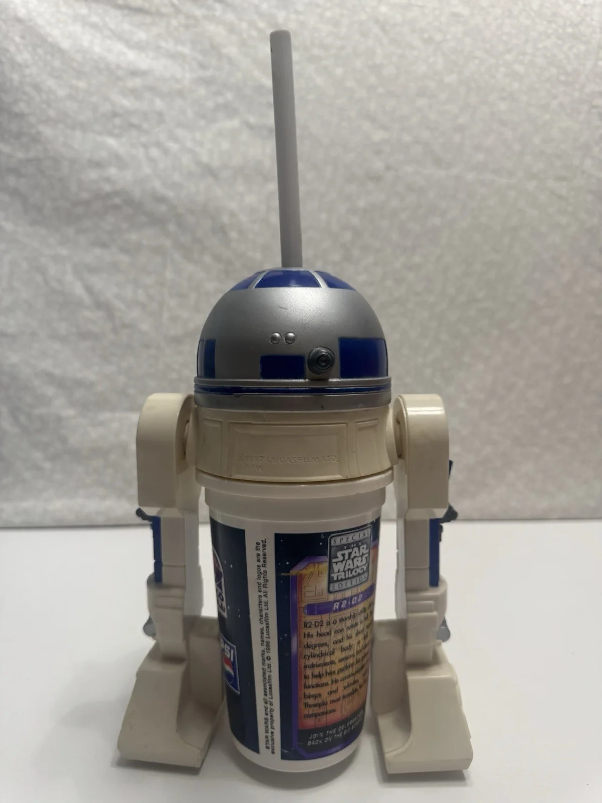 Kenny Baker, Anthony Daniels — SIGNED Kenny Baker R2-D2 Taco Bell Collectible Figure 1996 (EXTREMELY RARE), изображение 5