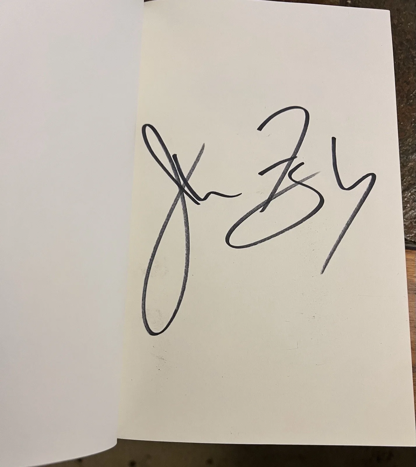 John Fogerty Signed Fortunate Son HC Book Autograph Creedence CCR, image 3