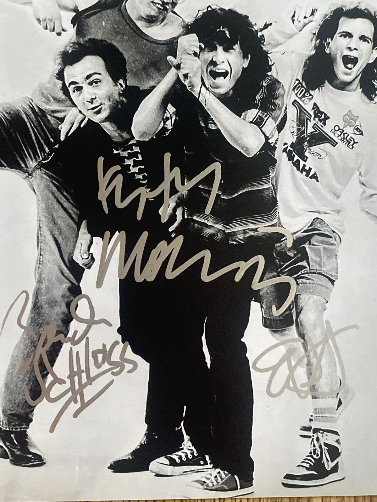 Circle Jerks Autographed 8x10 Photo Keith Morris, Greg Hetson & Zander Schloss, изображение 2