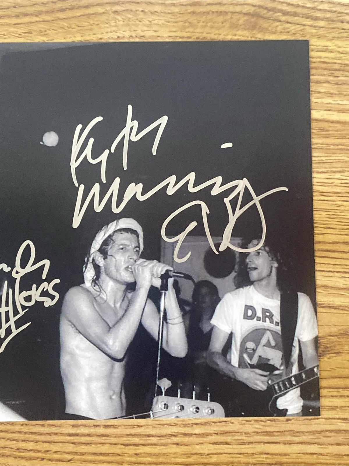 Circle Jerks Autographed 8x10 Photo Keith Morris, Greg Hetson & Zander Schloss, изображение 3