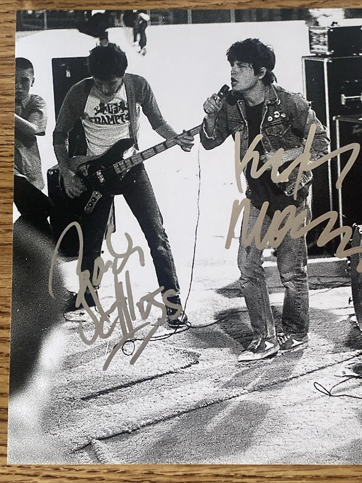 Circle Jerks Autographed 8x10 Photo Keith Morris, Greg Hetson & Zander Schloss, изображение 2