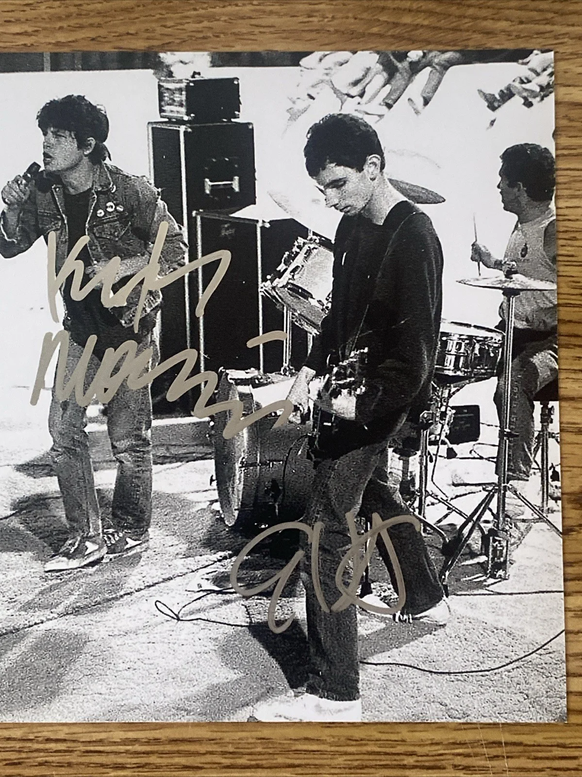 Circle Jerks Autographed 8x10 Photo Keith Morris, Greg Hetson & Zander Schloss, изображение 3