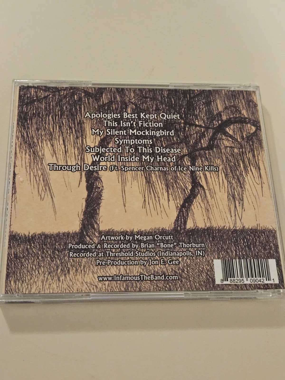 INFAMOUS Inspire Yourself RARE SIGNED CD EP Metalcore Ft. Spencer Charnas (INK), изображение 4