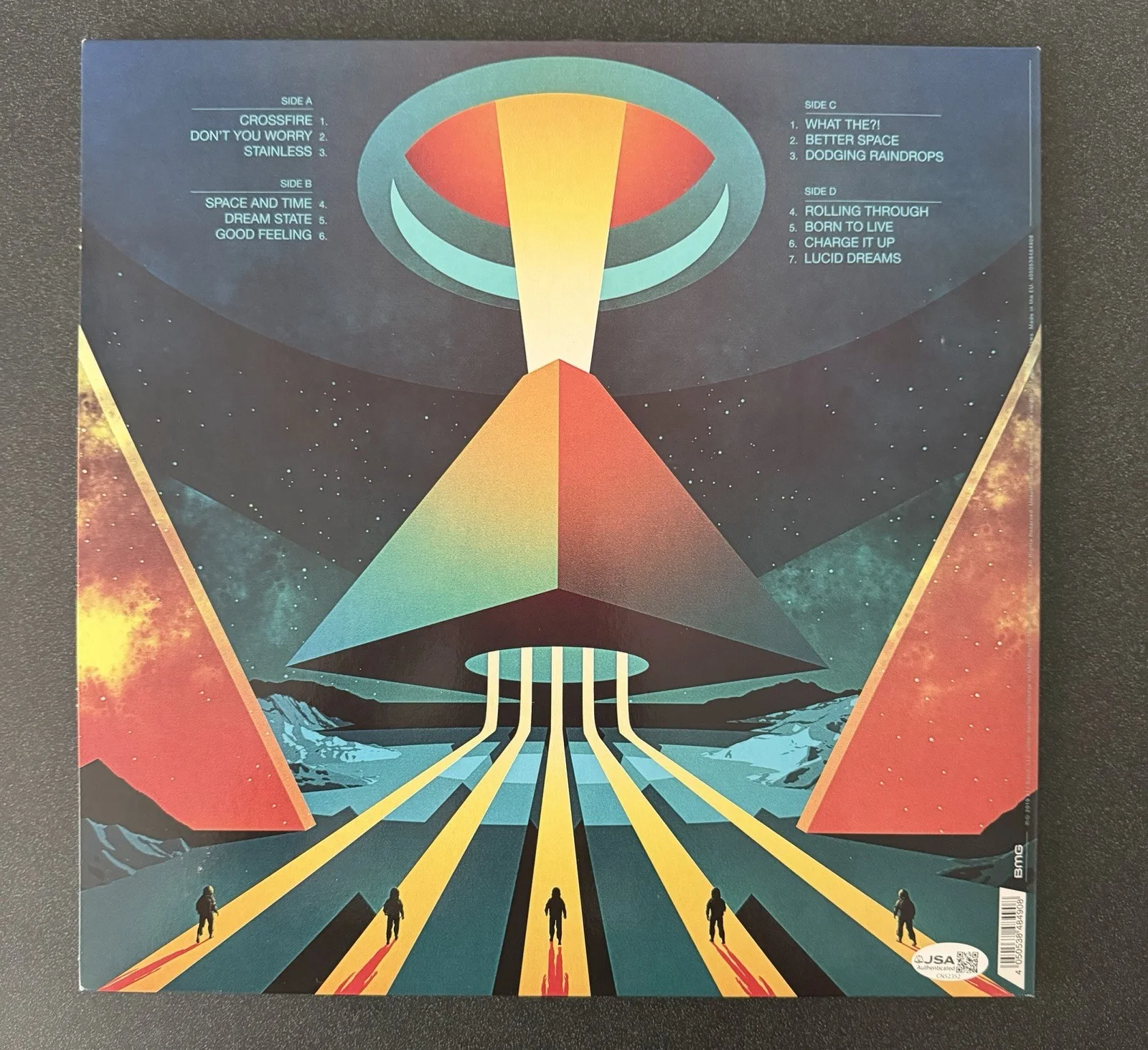 NICK HEXUM, P-NUT & CHAD SEXTON SIGNED 311 ‘VOYAGER’ VINYL RECORD LP JSA COA, изображение 4