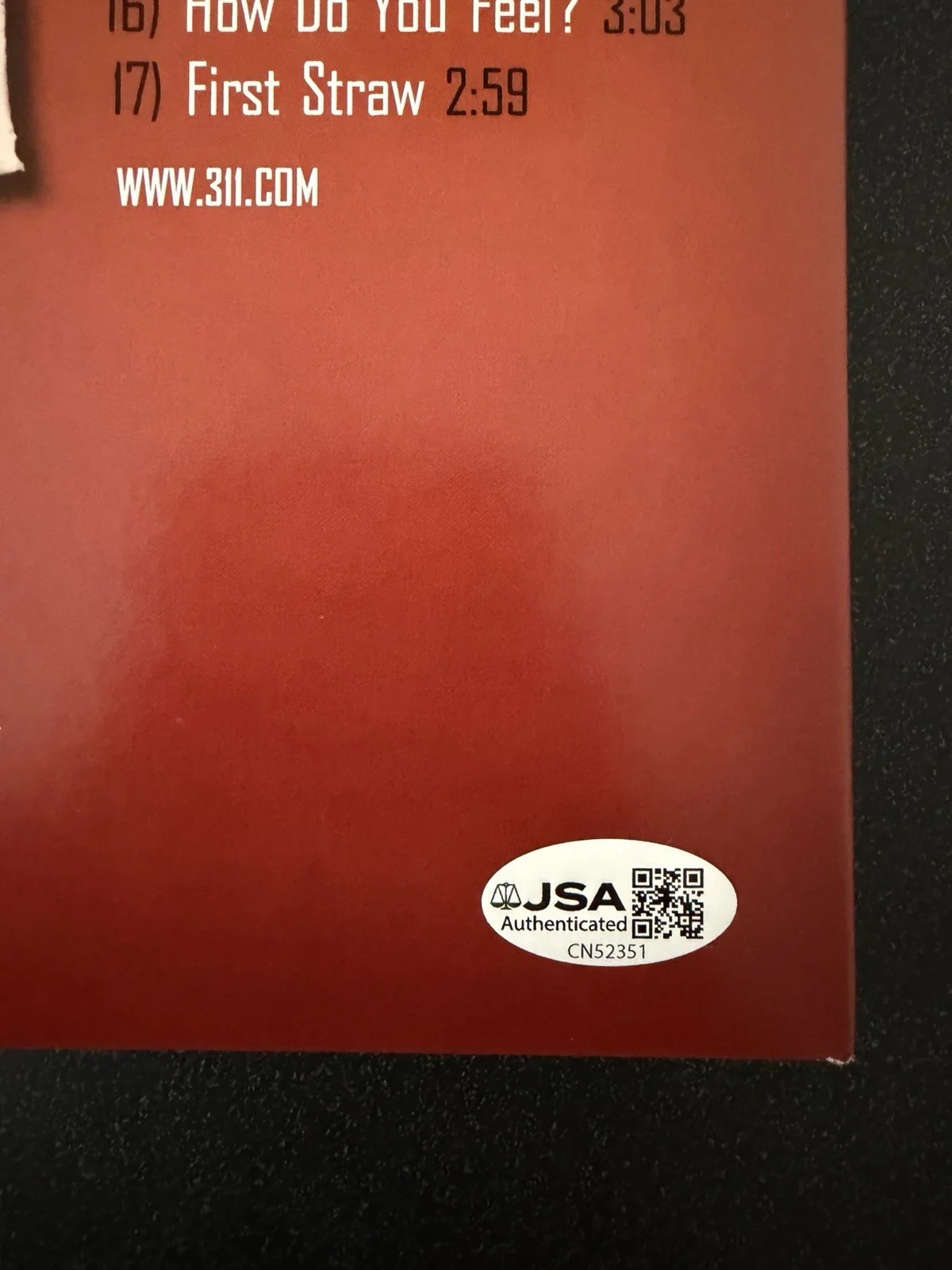 NICK HEXUM, P-NUT & CHAD SEXTON SIGNED 311 GREATEST HITS VINYL RECORD LP JSA COA, image 5