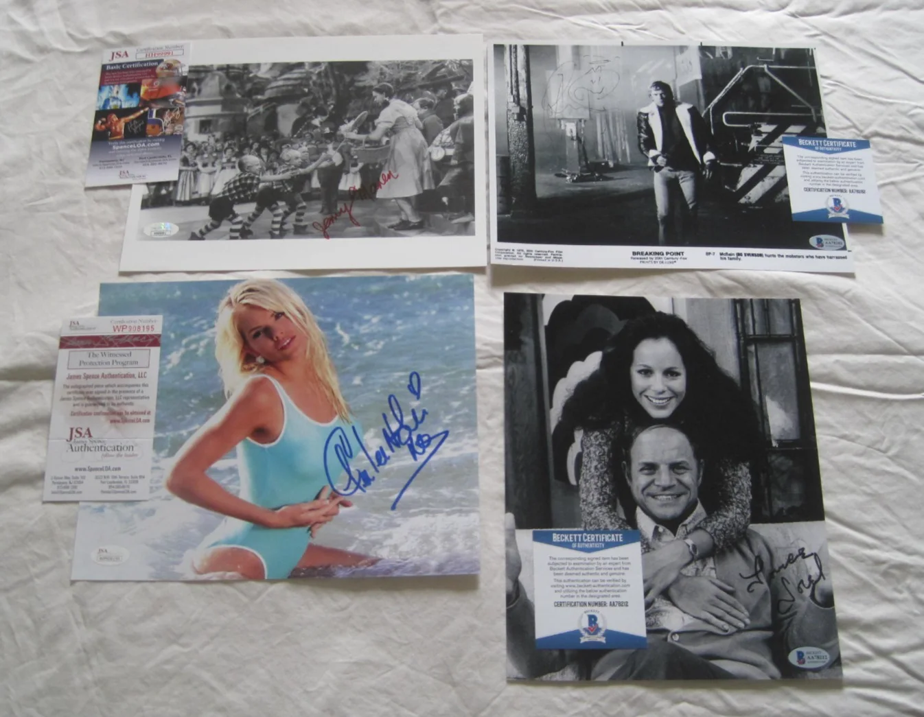 Huge Autograph Lot 306 Signatures Movie TV Entertainment Music Sports JSA BAS TM, изображение 2