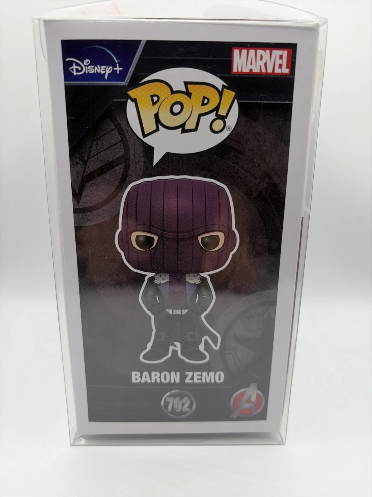 Baron Zemo Funko 702 Signed by Daniel Brühl Beckett Certified, image 4