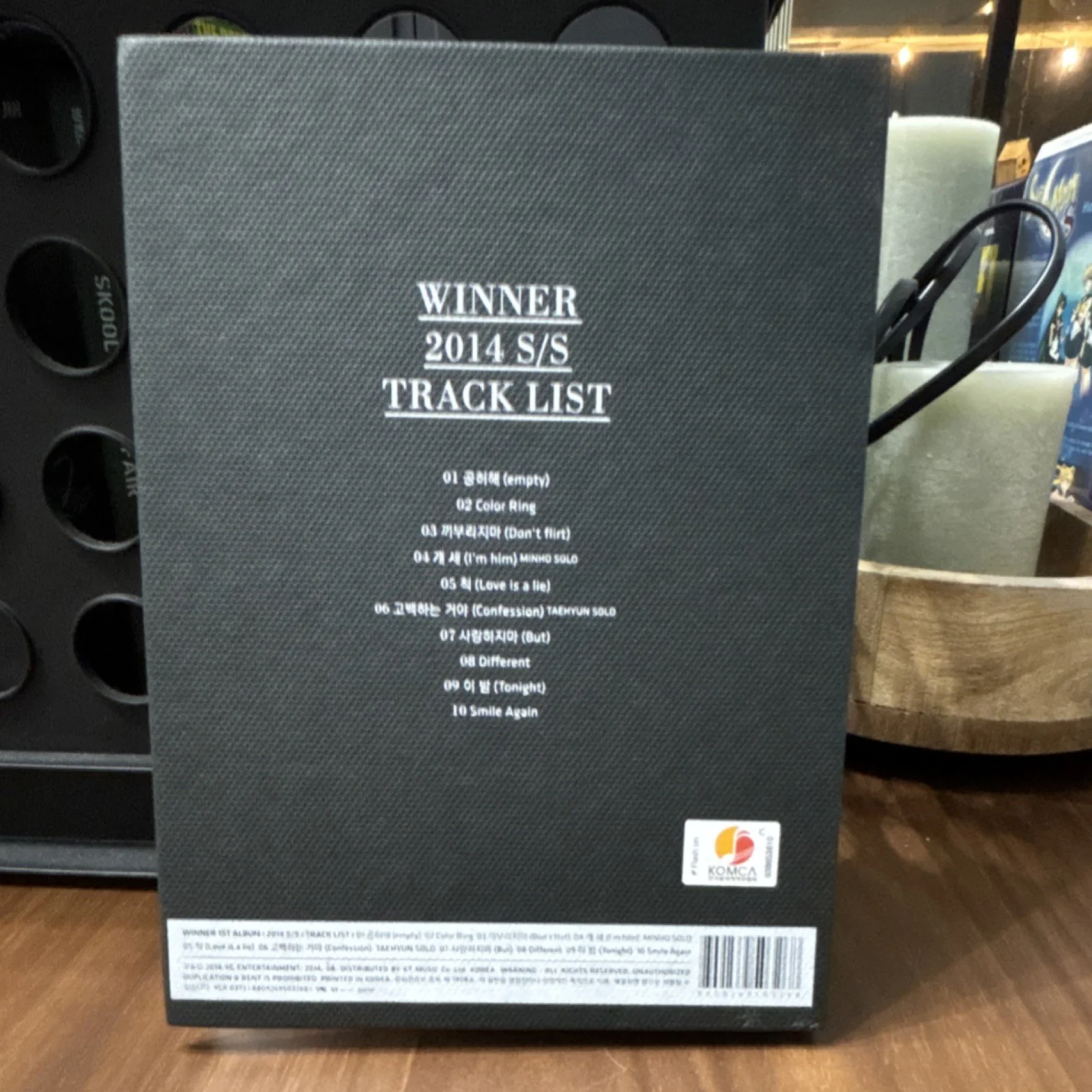 WINNER 2014 S/S Original CD Album with Booklet & Photocard, изображение 5
