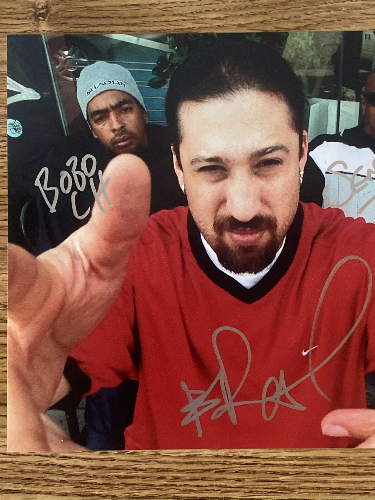 Cypress Hill Autographed 8x10 Photo B Real Sen Dog Bobo, image 2