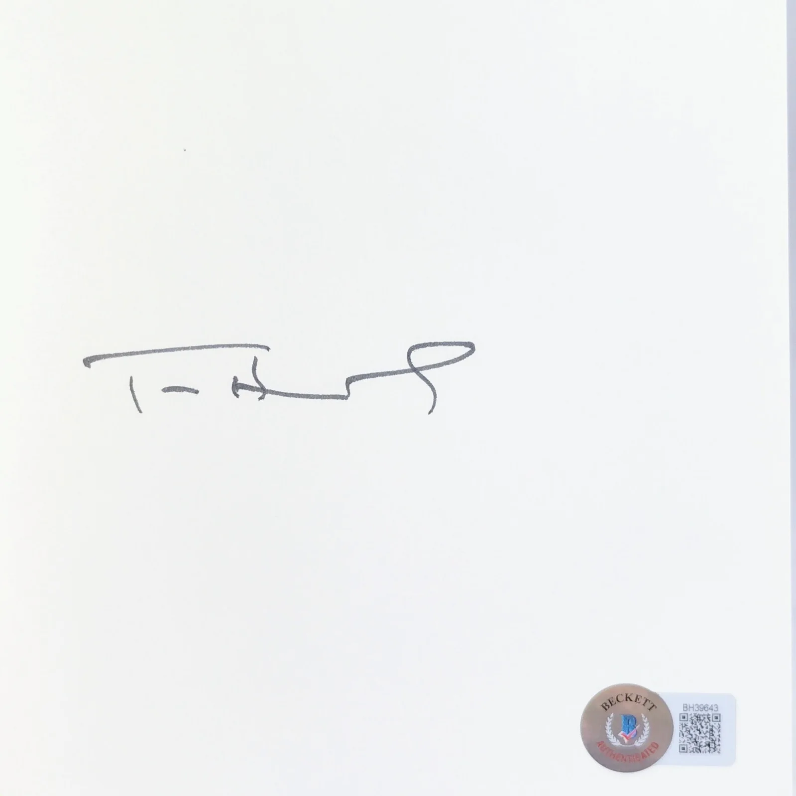 Tom Hanks — Tom Hanks Signed 1st Edition Book Beckett COA Toy Story Forrest Gump Autograph, изображение 2