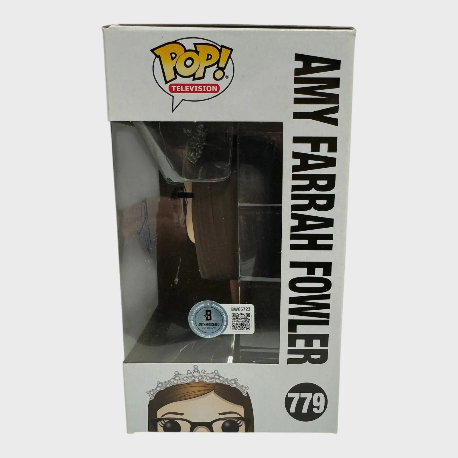 Mayim Bialik — Mayim Bialik Signed Autograph The Big Bang Theoryl Funko Pop 779 BAS Beckett Amy, изображение 2