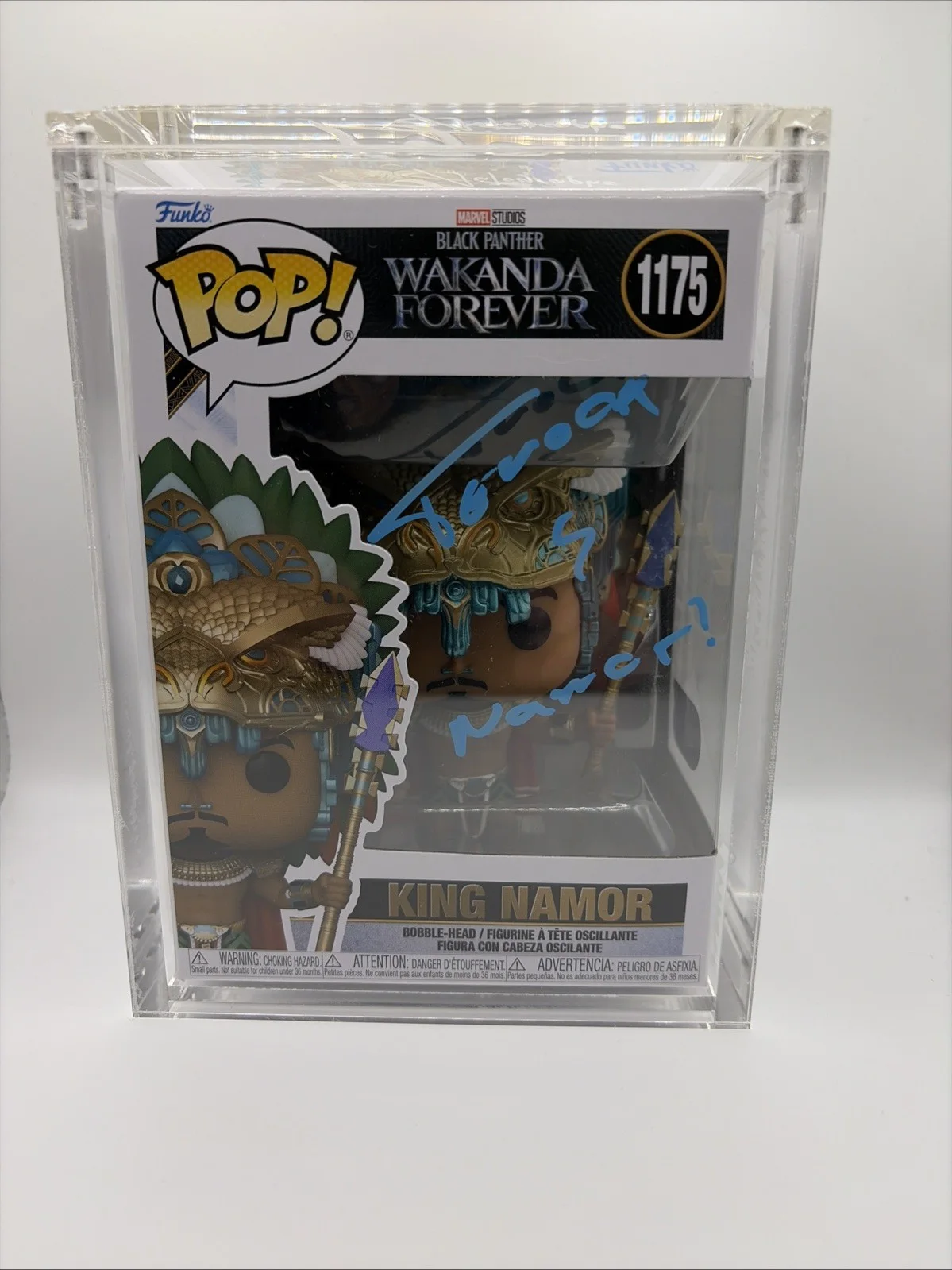 Tenoch Huerta — King Namor Funko Signed by Tenoch Huerta SWAU Certified Authentic