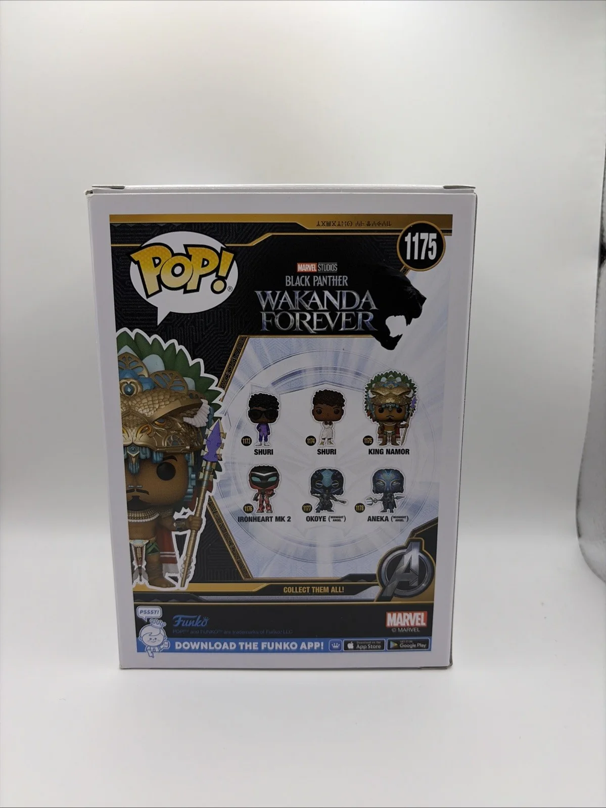 Tenoch Huerta — King Namor Funko Signed by Tenoch Huerta SWAU Certified Authentic, image 3