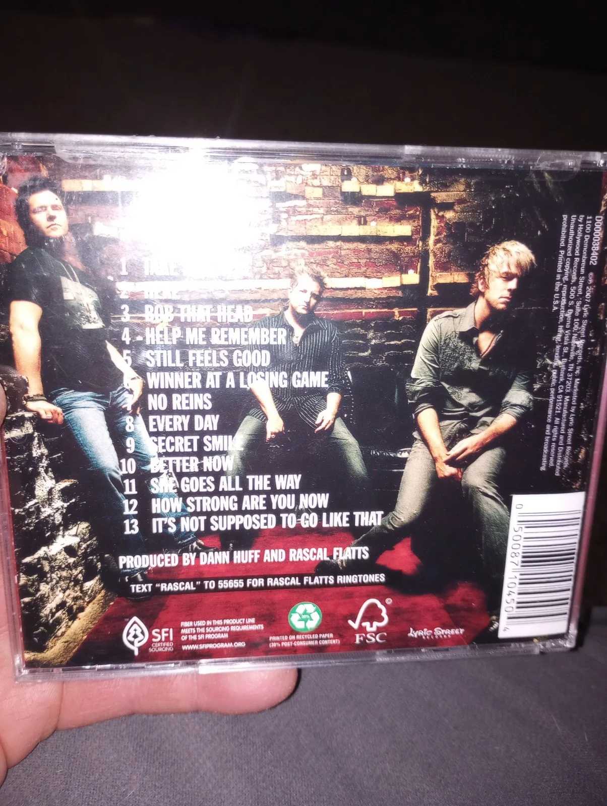 RASCAL FLATTS AUTHENTIC AUTOGRAPHED / SIGNED STILL FEELS GOOD CD, изображение 4