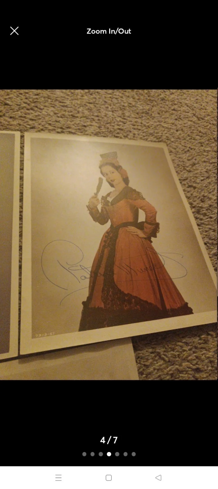 Patrice munsel on photo autograph signed collection 8x10 authentic 5x opera, изображение 4