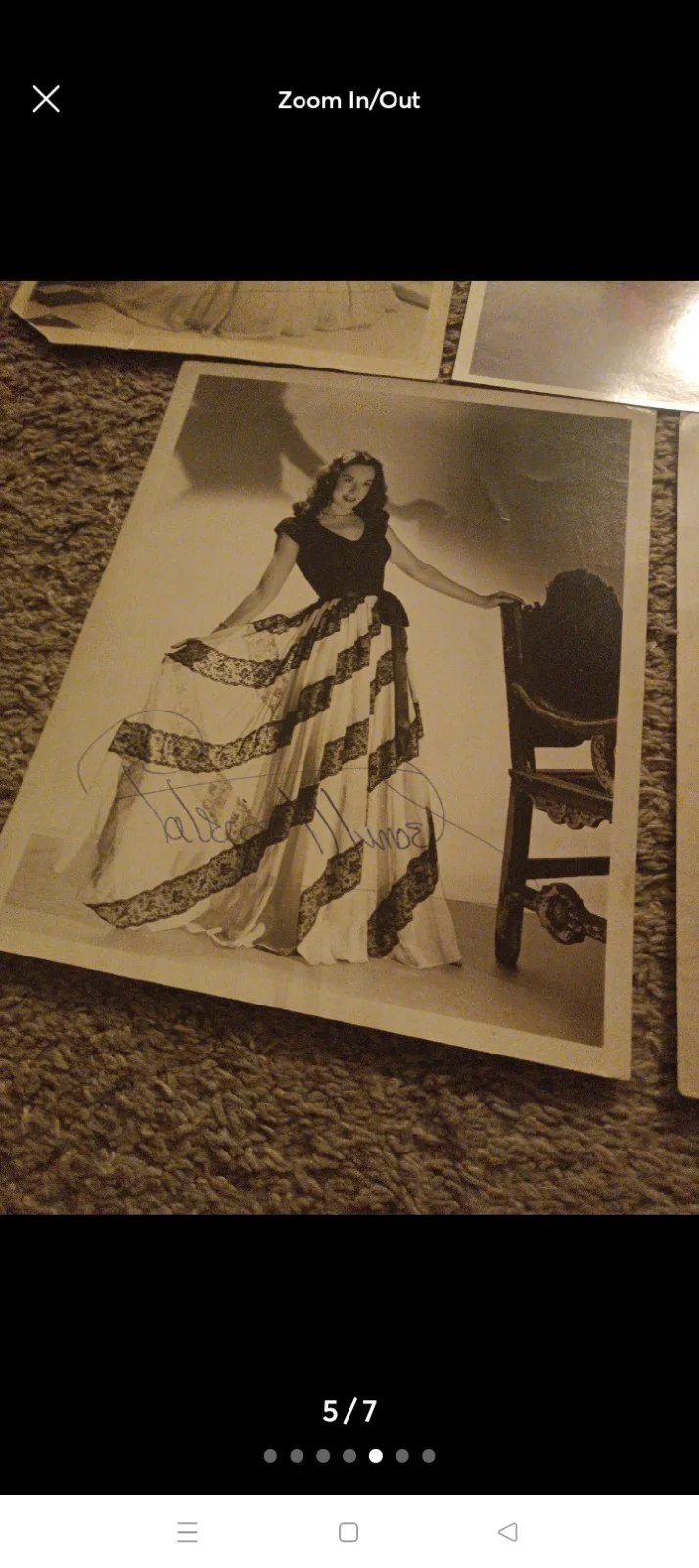 Patrice munsel on photo autograph signed collection 8x10 authentic 5x opera, изображение 5