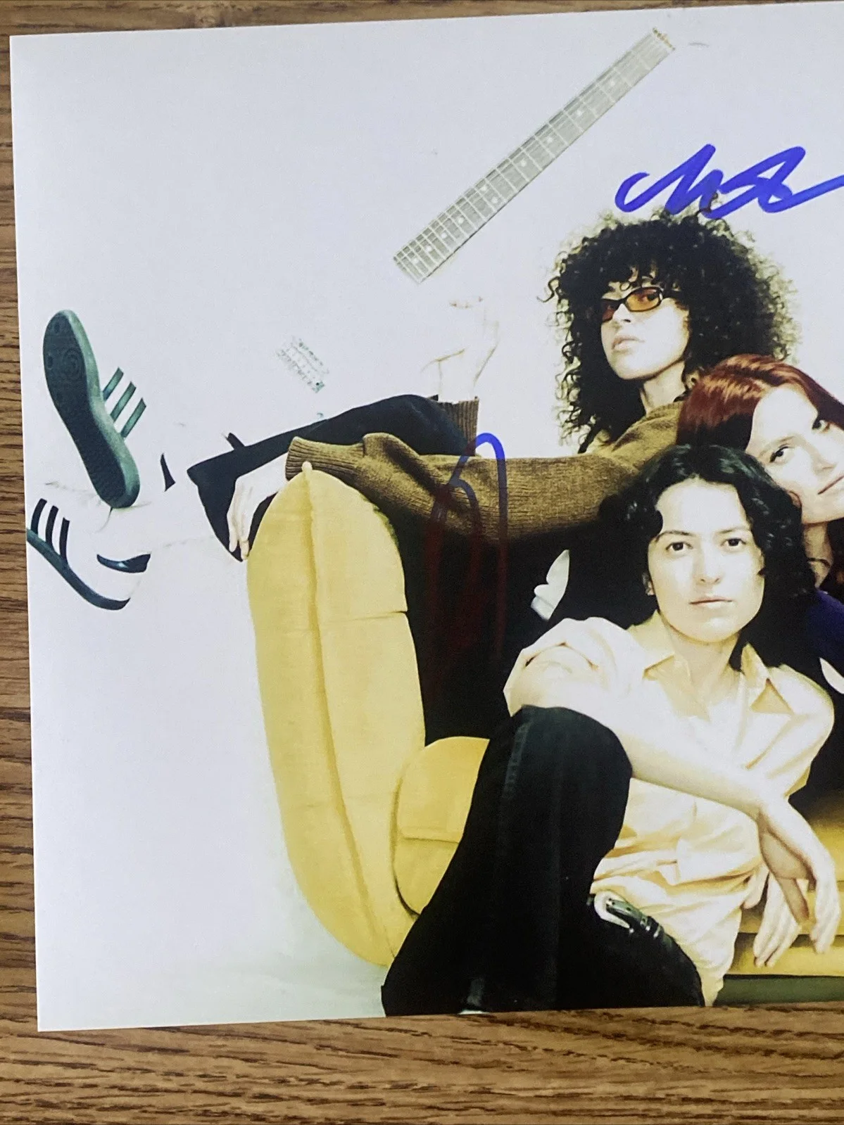 Muna Autographed 8x10 Photo Complete Band Saves the World, image 2