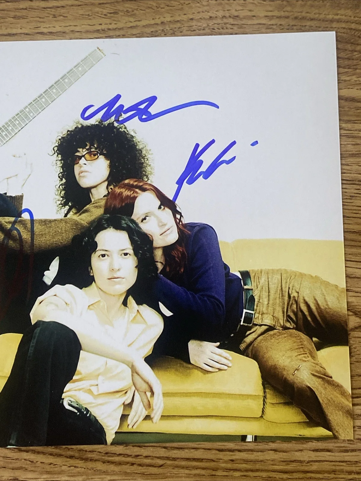 Muna Autographed 8x10 Photo Complete Band Saves the World, image 3