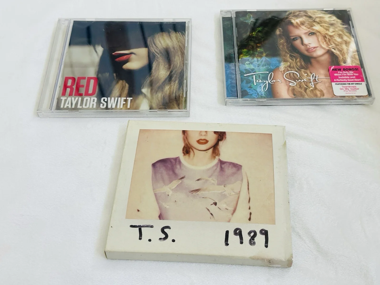 Vintage Taylor Swift 1989 Album Disc CD Insert No Signed!, image 2