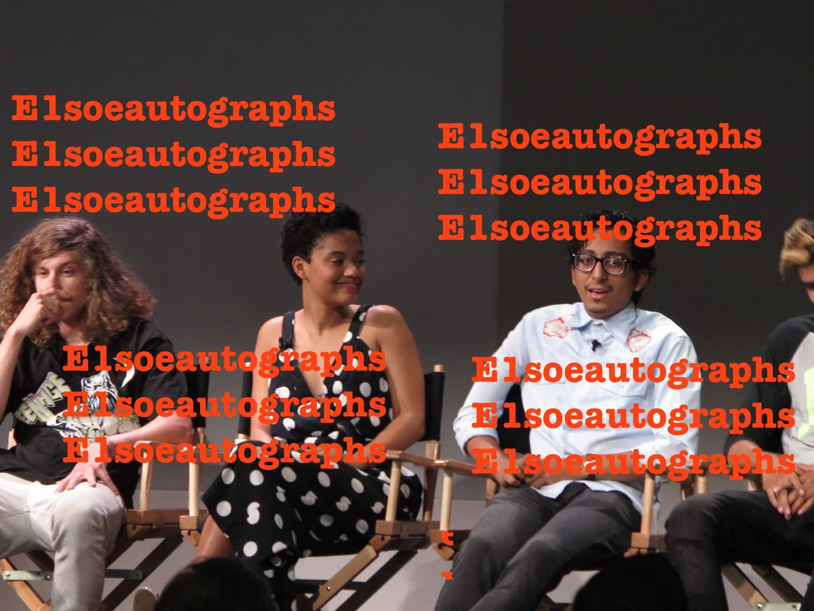 Kiersey Clemons,Blake Anderson,Chanel Iman,Quincy Brown signed DOPE 8x10 photo, изображение 3