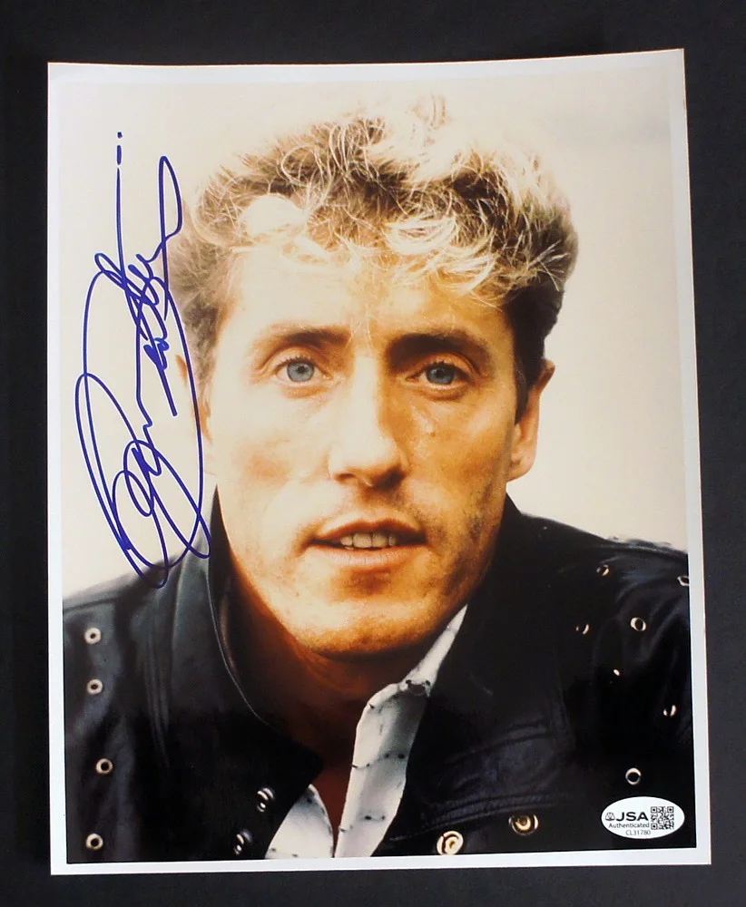 ROGER DALTREY SIGNED 8x10 Color Closeup Photo (Tommy, The Who) JSA CERTIFIED!, изображение 2