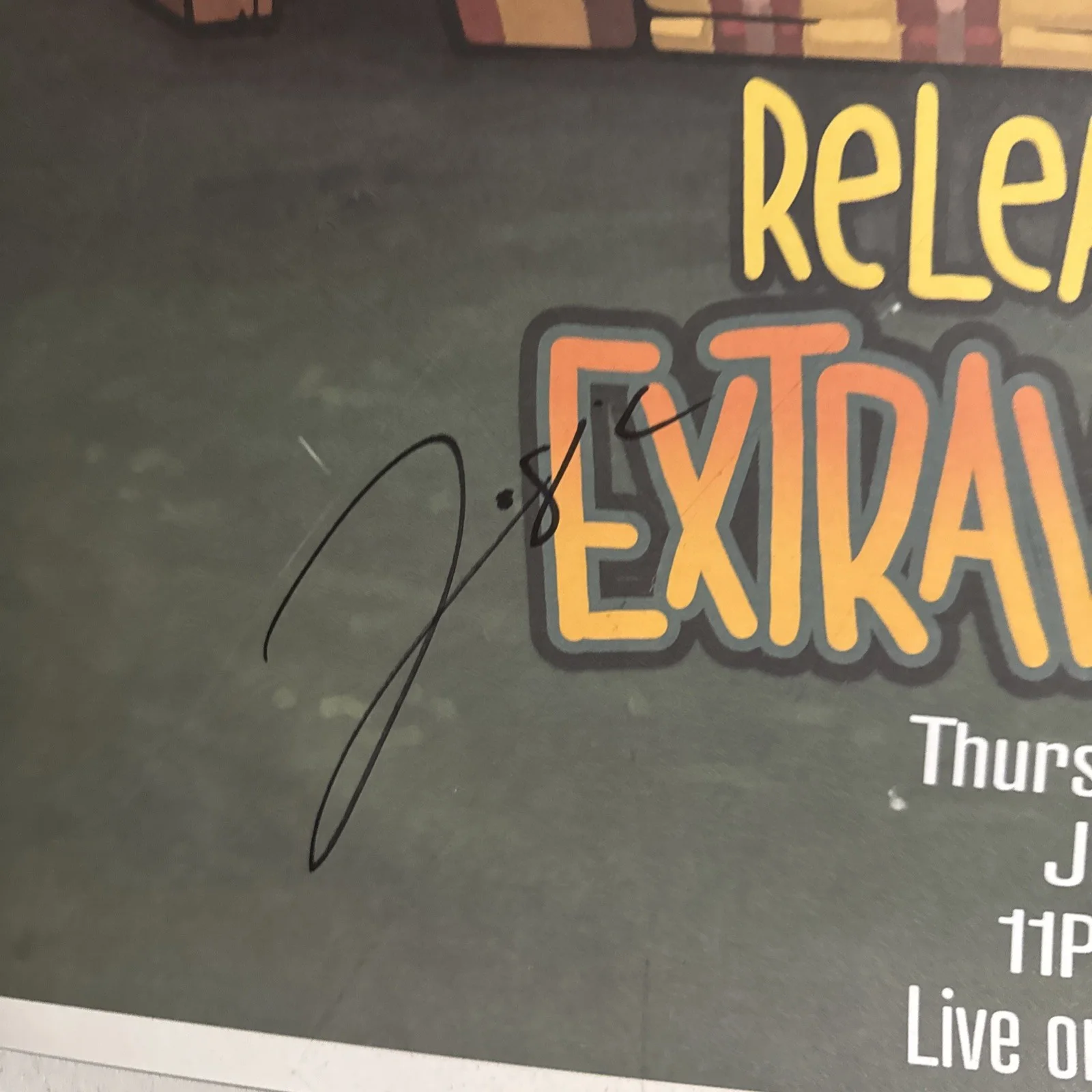 Logic No Pressure Release Twitch Poster Extravaganaza Signed By Logic, image 2