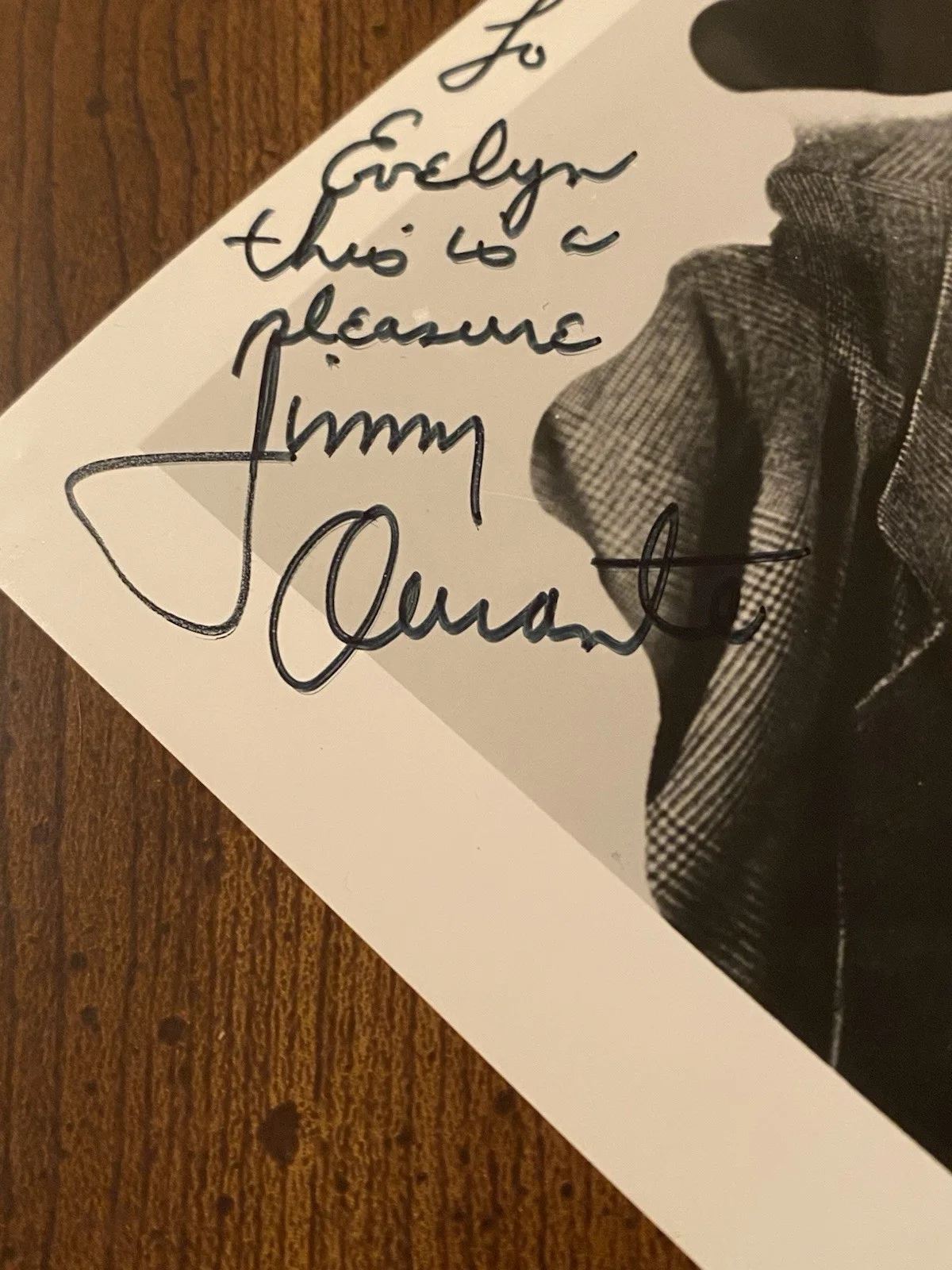 Jimmy Durante — Jimmy Durante Signed Autographed Photo With COA Frosty The Snowman Music For Mil, изображение 4