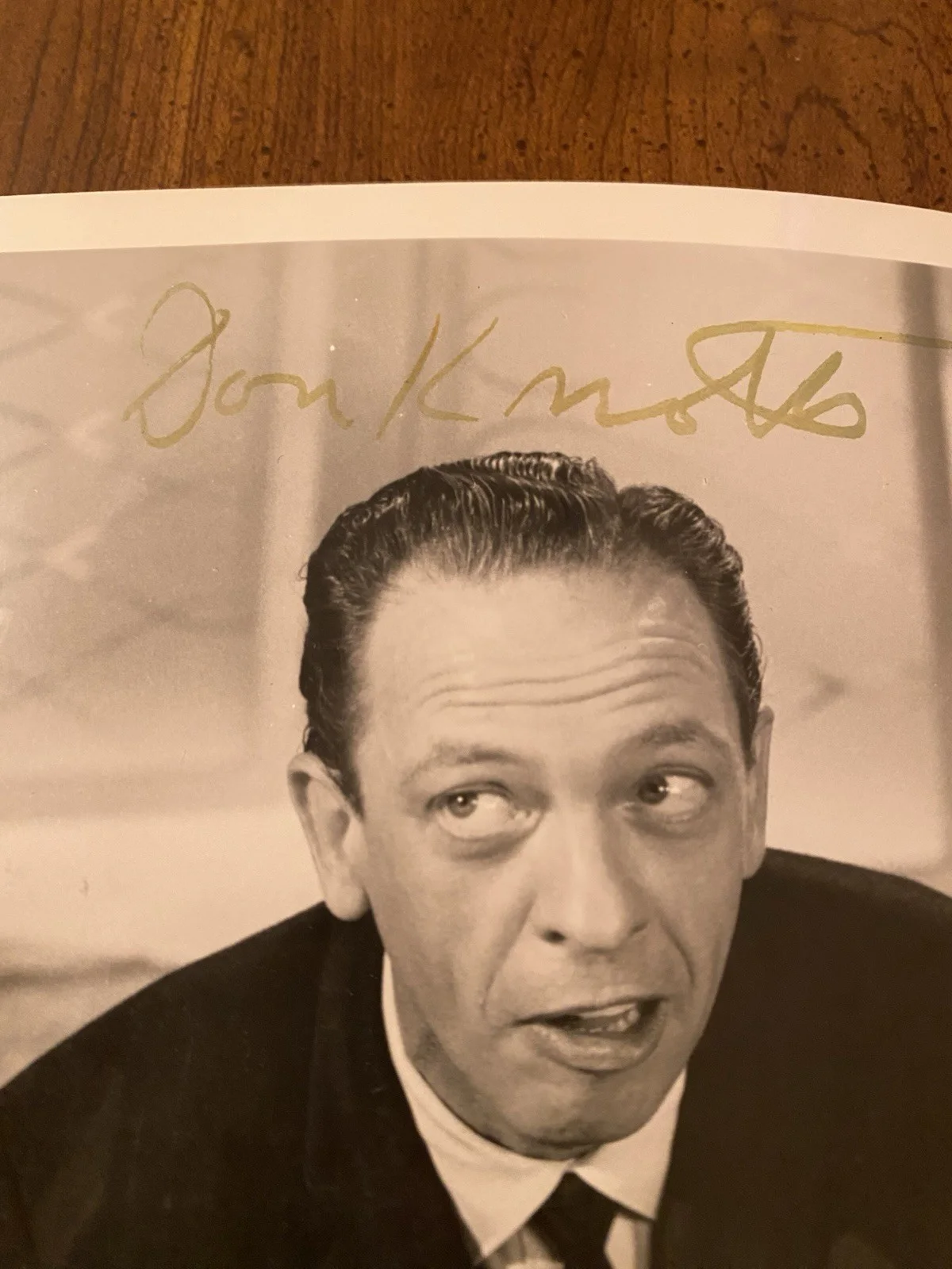 Don Knotts — Don Knotts Signed Autographed Photo With COA Move Over Darling, image 3