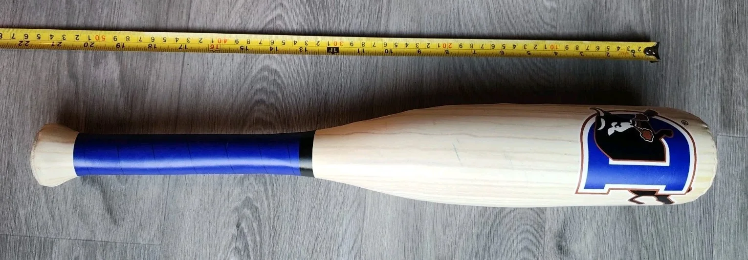 Vintage Bull Durham Rawlings Baseball Bat - Polyethylene Foam EBBC17, image 5