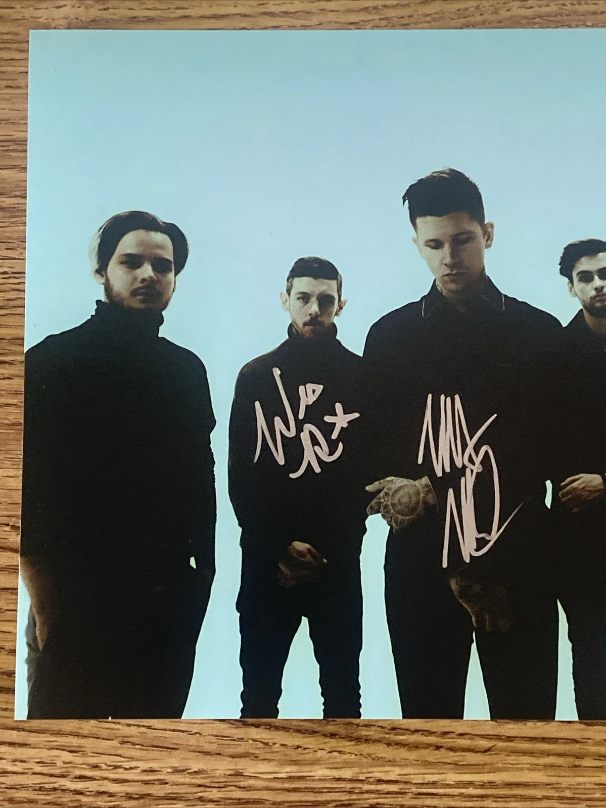 Rain City Drive Band Autographed 8x10 Photo Matt McAndrew +2, image 2