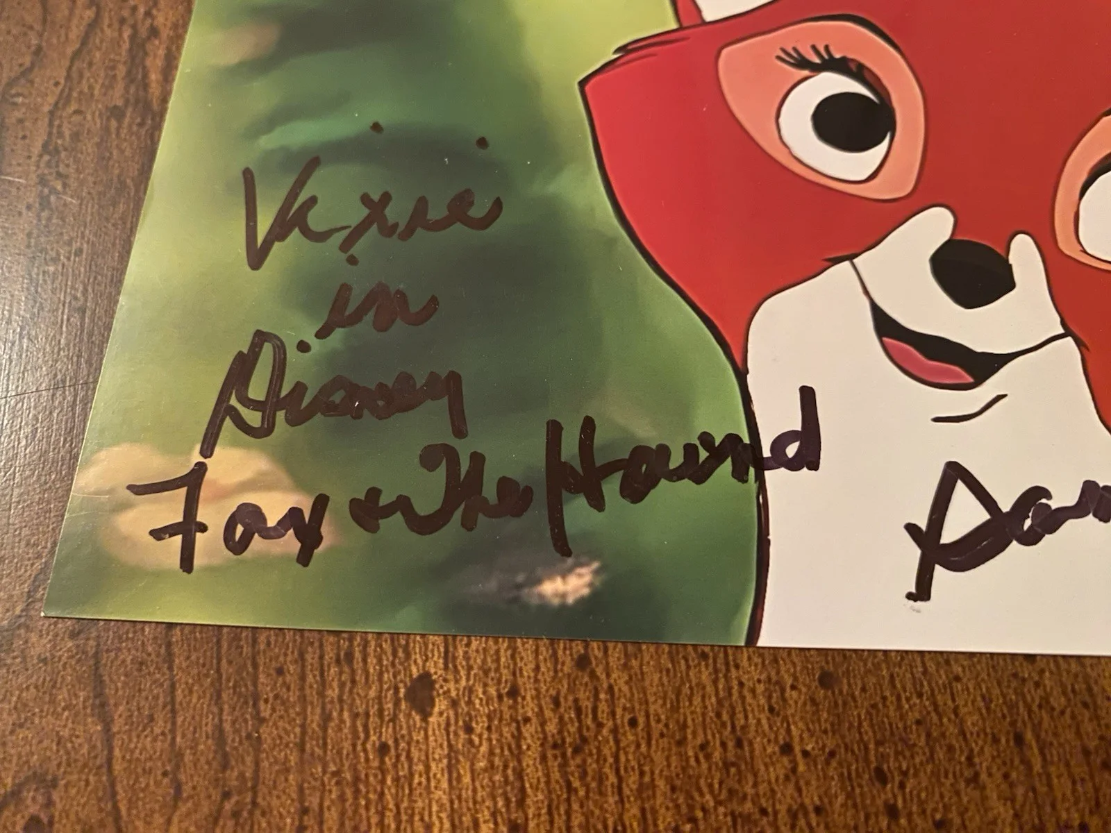 Sandy Duncan — Sandy Duncan Signed Autographed Photo With COA The Fox And The Hound Vixey, изображение 3